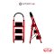 BARCO บันไดเหล็กกล้ามีราวจับ รุ่นน้ำหนักเบา 2 ขั้น สีแดง