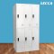 ตู้ล็อคเกอร์ 6 ช่อง มีกุญแจล็อค LECCA รุ่น 5LK-006