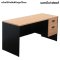 โต๊ะทำงาน 2 ลิ้นชัก STABLE รุ่น ST-150A60 สีบีช-ดำ