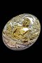 เหรียญพุทธศิลป์ เนื้อทองประกายมุก หมายเลข 567 ใส่เม็ดกริ่ง และจีวรหลวงพ่อคูณ  (โทรถาม)