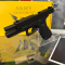 ปืนสั้นอัดแก๊ส ARMY R17 Glock 17 gen 3 สีดำ