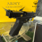 ปืนสั้นอัดแก๊ส ARMY R17 Glock 17 gen 3 สีดำ