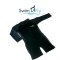 ชุดว่ายน้ำรักษาอุณหภูมิ แบบแขนยาว+หมวกว่ายน้ำลาย Graphic/ Black