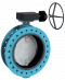 F012-A EBRO ARMATUREN DOUBLE FLANGED BUTTERFLY VALVE