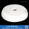 White silicone sponge rubber 10x25 mm
