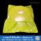 White silicone sponge rubber - Self-Adhesive Tape 12.5x25 mm (Silicone QS +220°C)