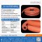 Firebrick silicone sponge rubber tubing 5x15mm