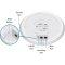 UAP-AC-SHD Access Point AC with Dedicated Security Radio 4x4 MU-MIMO Wave 2 Speed 1,733Mbps