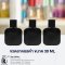 ขวดลาคอสสีดำ ขนาด 30 ML