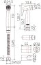 KA-16-345-63 สายฉีดชำระ สแตนเลส SUS 304