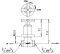 CT107C16 วาล์วเปิด-ปิดน้ำชนิดฝังผนัง รุ่น CROSS