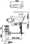 CT2174AE ก๊อกผสมอ่างล้างหน้าแบบก้านโยกพร้อมสะดือแบบป๊อบอัพ รุ่น NEXT I