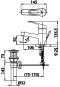 CT2176AE ก๊อกผสมอ่างล้างหน้าแบบก้านโยกพร้อมสะดือแบบป๊อบอัพ รุ่น NEXT II