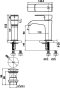 CT2190A#GRM ก๊อกผสมอ่างล้างหน้าแบบก้านโยก พร้อมสะดือแบบกดและสายน้ำดี รุ่น SONATA (สี MATTE GOLD)