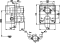 CT2243A วาล์วผสมเปิด-ปิดน้ำแบบก้านโยกชนิดฝังผนังพร้อมวาล์วเปลี่ยนทิศทางน้ำ(2 ทิศทาง) รุ่น SCIROCCO