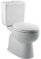 CL27930-6DAWDST NEW SIBIA 3/4.5L DUAL FLUSH CLOSE COUPLED TOILET