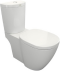 CL27055-6DACTST CONCEPT D-SHAPE 3/4.5L DUAL FLUSH CLOSE COUPLED TOILET WITH SOFT CLOSE SEAT