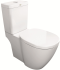 CL27045-6DACTST CONCEPT CUBE 3/4.5L DUAL FLUSH CLOSE COUPLED TOILET WITH SOFT CLOSE SEAT