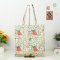 BookBag ดอกเข็มพื้นเขียว