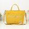 กระเป๋าช่องเยอะไซส์ L ( จินนี่ L )   สีเหลือง