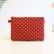 เครื่องสำอางค์ POPPY ลายจุดส้มอิฐ