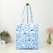 Easy (ช้อปปิ้งTote Bag) ดอกฟ้าครีม