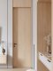 ประตูupvc 210,220CM บานสูงพิเศษ ลายไม้ Beech บานเรียบ 4150฿