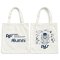 BAG-02 กระเป๋าผ้าดิบ Calico fabric Totes Bag