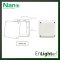 Junction Box 4 x 4 (white) NANO-202W