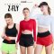 ใหม่สุด!! Z -fly กางเกงวิ่งขาสั้น (มีกระเป๋ารอบเอว+ซับกกน.+เอวมีเชือก) กางเกงวิ่ง