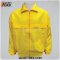 เสื้อแจ็คเก็ต ผ้าร่มย่นสีเหลือง