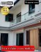 เสากระจก KMB 310-160 สีดำ Powder coat