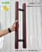 มือจับสเตนเลสสีลายไม้ KMB 159 สีไม้สักแดง (Red Teak)