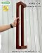 มือจับสเตนเลสสีลายไม้ KMB 164 สีไม้สักแดง (Red Teak)