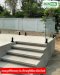 เสากระจก KMB 310-160 สีดำ Powder coat