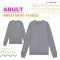 ADULT SWEATSHIRT FLEECE