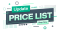Update PRICE LIST 