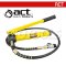 ACT-600PS ปั๊มไฮโดรลิคมือโยก (ONE WAY VALVE) ใช้กับน้ำมัน 280CC กำลังอัด 600BAR / 8700PSI "ACT"