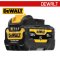 DCB126G-B1 แบตเตอรี่ 12V MAX 5.0 AH รุ่นกันน้ำมันเสริมยางกันลื่นที่ฐานแบต "DEWALT" ดีวอลท์
