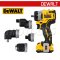DCD703D2-B1 สว่านไขควงติดตั้ง 5 IN 1 ไร้แปรงถ่าน 12V MAX. ขนาด 10 มม./6.35 มม. (HEX) พร้อมแบตเตอรี่ 2.0 AH + แท่นชาร์จ (ครบชุด) "DEWALT" ดีวอลท์