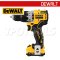 DCD706D2A-B1 สว่านกระแทกไร้สาย (ไร้แปรงถ่าน) 12V MAX ขนาด 10 มม. แรงบิดสูงสุด 57.5 NM. ความเร็วรอบ 1500RPM 25500 RPMพร้อมแบตเตอรี่ 2.0 AH + แท่นชาร์จ พร้อมหัวเข้ามุมและที่แคบ 4 ตัว (แถมชุดดอกสว่าน 16 ชิ้น) ครบชุด "DEWALT ดีวอลท์