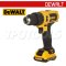 DCD716S2K-B1 สว่านกระแทกไร้สาย 12V MAX ขนาด 10 มม. แรงบิดสูงสุด 30NM./1500-22500RPM พร้อมแบตเตอรี่+แท่นชาร์จ 1.5AH ขนาดเล็ก น้ำหนักเบา (ครบชุด) "DEWALT" ดีวอลท์