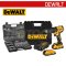 DCD7781D2A-B1 สว่านกระแทกไร้สาย (ไร้แปรงถ่าน) 20V MAX ขนาด 13 มม. แรงบิดสูงสุด 65NM./1750-29750RPM พร้อมแบตเตอรี่ 2.0AH+แท่นชาร์จ แถมชุดดอก109ชิ้น ครบชุด มีโหมดกระแทกเจาะอิฐ "DEWALT" ดีวอลท์