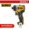 DCF601N-KR ไขควงไฟฟ้าไร้สาย 12V MAX (ไร้แปรงถ่าน) ขนาด HEX 6.35 MM. แรงบิดสูงสุด 8 NM. ความเร็วรอบ 1100RPM "DEWALT" ดีวอลท์ (เครื่องเปล่า)