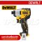 DCF801N-KR ไขควงกระแทกไร้สาย (ไร้แปรงถ่าน) 12V ขนาด HEX 6.35 มม. แรงบิดสูงสุด 163NM. (เหมาะกับงานไม้ งานทั่วไป) ความเร็วรอบ 2850RPM "DEWALT" ดีวอลท์ (เครื่องเปล่า)