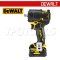 DCF901P1G-QW บล็อกกระแทกไร้สาย 1/2" 12V MAX (ขนาดเล็กน้ำหนักเบา) ไร้แปรงถ่าน แรงบิดสูงสุด 340 NM. ความเร็วรอบ 2850 RPM พร้อมแบตเตอรี่ 5.0AH + แท่นชาร์จ "DEWALT" ดีวอลท์