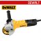 DWE750T-B1 เครื่องเจียร์ 4 นิ้ว / 100 มม. อัลต้าสลิม สวิตช์ท้าย 750 วัตต์ ความเร็วรอบ 12000RPM "DEWALT" ดีวอลท์