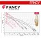"FANCY" FCm158 ปั๊มน้ำหอยโข่งไฟฟ้า ชนิดใบพัดเดียว ขนาด 1 นิ้ว x 1นิ้ว กระแสไฟ 1 HP/0.75 KW/220V ส่งสูง 34 เมตร