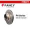 "FANCY" FH5AM ปั๊มน้ำหอยโข่งไฟฟ้า ชนิดใบพัดเดียว ขนาด 2 นิ้ว x 2 นิ้ว กระแสไฟ 2 แรง 1.5 KW 380V ส่งสูง 24.5 เมตร (ใบพัดสแตนเลส)