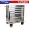KEN-594-4571Z ตู้เครื่องมือช่างสแตนเลสมีลิ้นชัก 5 ลิ้นชัก+ล้อเลื่อน KENNEDY 5 DRAWERS STAINLESS STEEL ROLLER CABINET